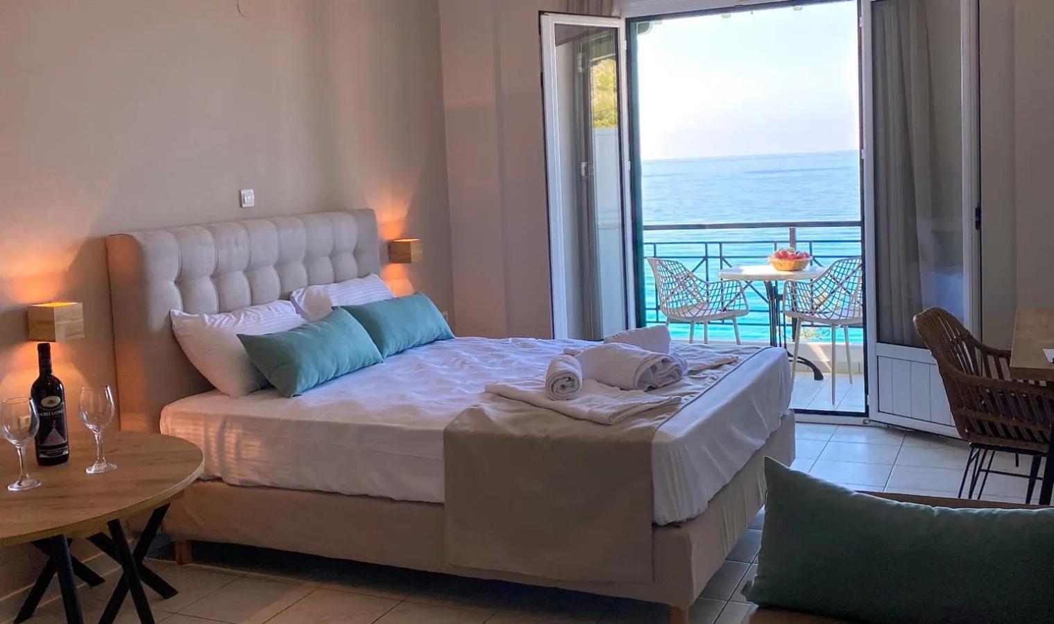 Áyios Nikítas Sunset Premium Studio B מראה חיצוני תמונה